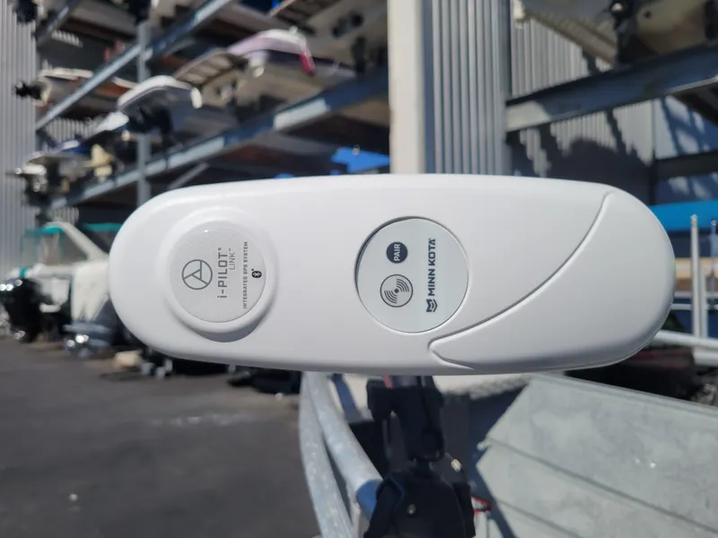 Slide: The Image of Minn Kota i-Pilot Link system on a 2018 Klamath 18 OPW boat. - 9