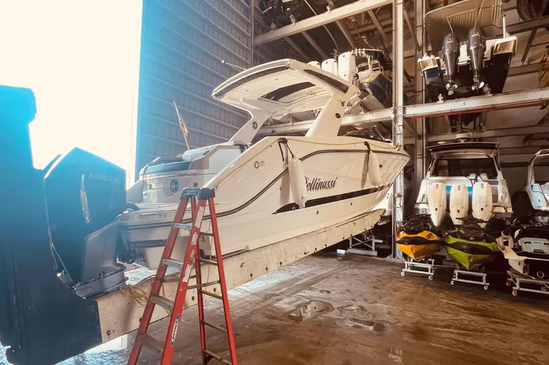 Slide: The Image of Sea Ray SLX 310 Outboard 2024 - 19