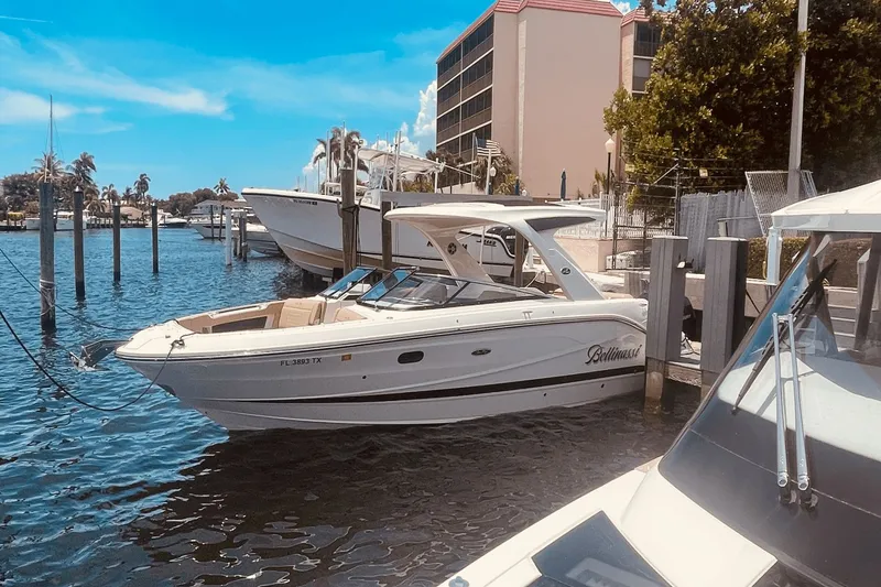 Slide: The Image of Sea Ray SLX 310 Outboard 2024 - 6