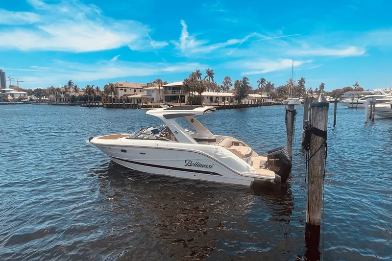 Slide: The Image of Sea Ray SLX 310 Outboard 2024 - 7