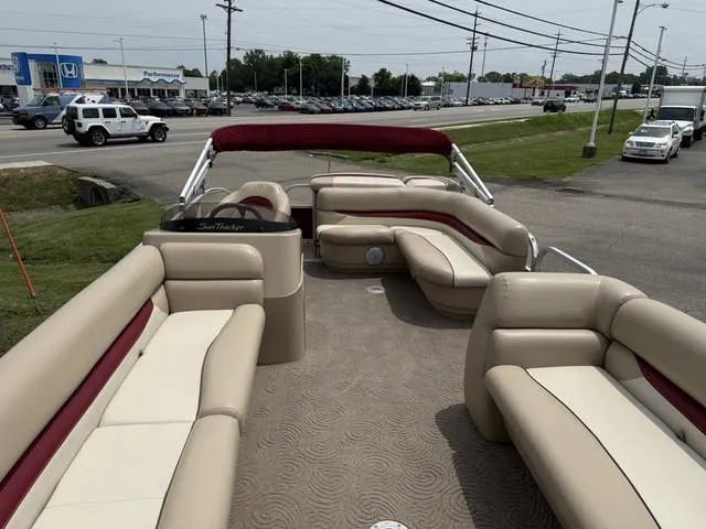 Slide: The Image of Tracker Party Barge DLX 22 2013 - 5