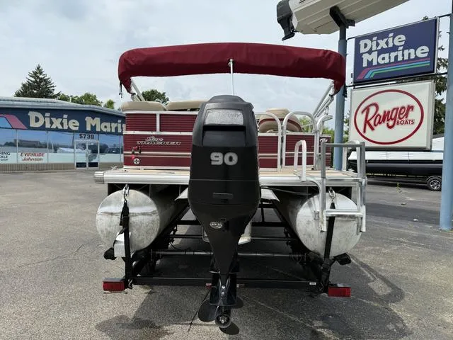 Slide: The Image of Tracker Party Barge DLX 22 2013 - 9