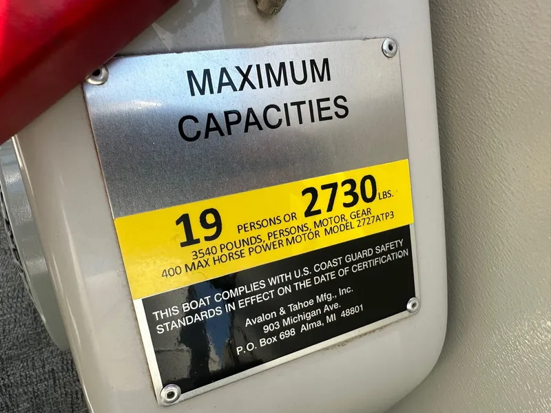 Slide: The Image of Avalon Catalina Platinum Rear Lounge 27' w/ 300HP Mercury Verado! 2018 - 7