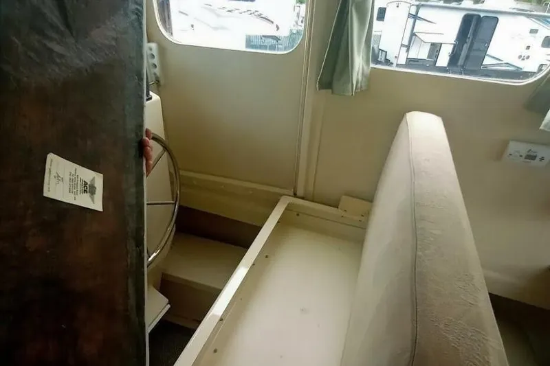 Slide: The Image of Interior of 2005 Rosborough RF-246 Sedan Cruiser showing seating and steering wheel. - 37