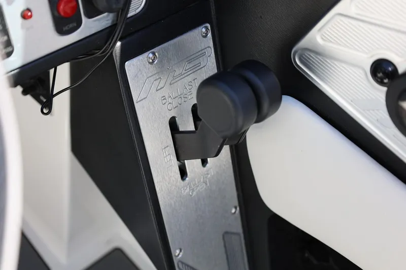 Slide: The Image of Control panel of 2018 MB B52 23 boat with ballast lever and buttons. - 29