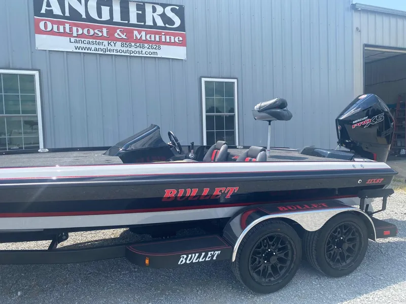 Slide: The Image of 2026 Bullet 21XST boat at Anglers Outpost & Marine, Lancaster, KY. - 6