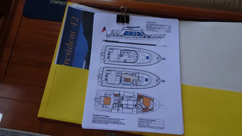 Slide: The Image of President 42' Performance Trawler 2004 - 22