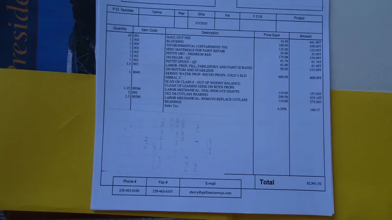Slide: The Image of President 42' Performance Trawler 2004 - 23