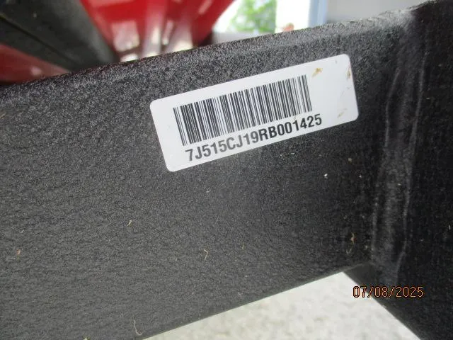 Slide: The Image of Barcode on 2024 Tahoe T18, black surface, date stamp 07/08/2025. - 4