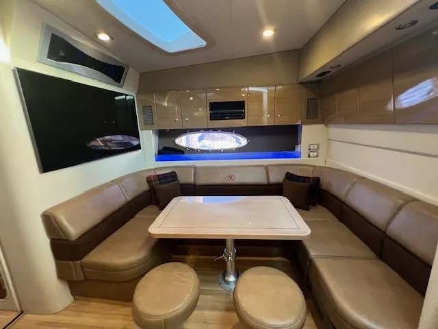 Slide: The Image of Luxurious interior of 2013 Formula 45 Yacht with leather seating and modern amenities. - 35