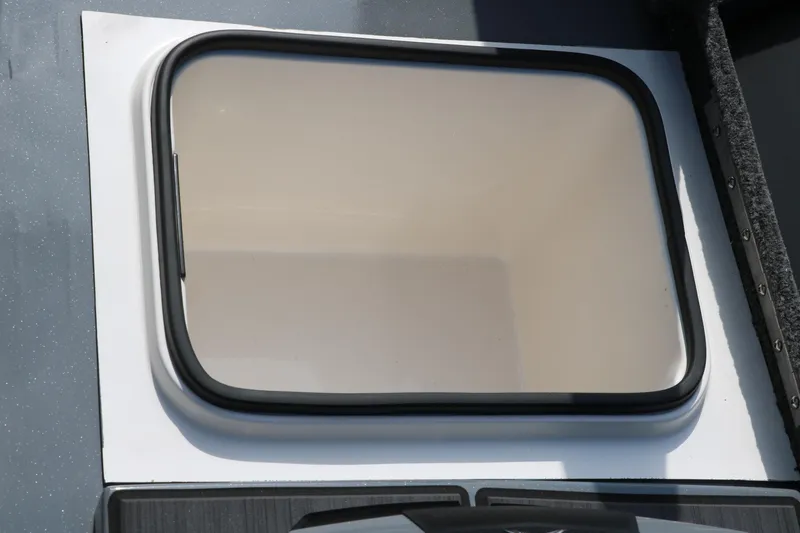 Slide: The Image of Boat window on a 2025 Vexus AVX1980, featuring sleek design and tinted glass. - 21