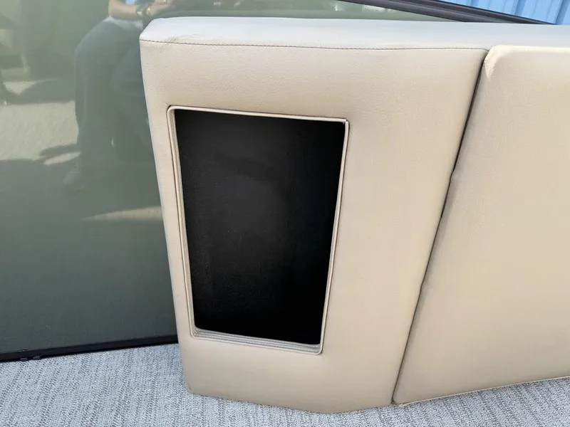 Slide: The Image of Beige seating detail on 2025 Godfrey Monaco 235 SFL iMPACT boat. - 29