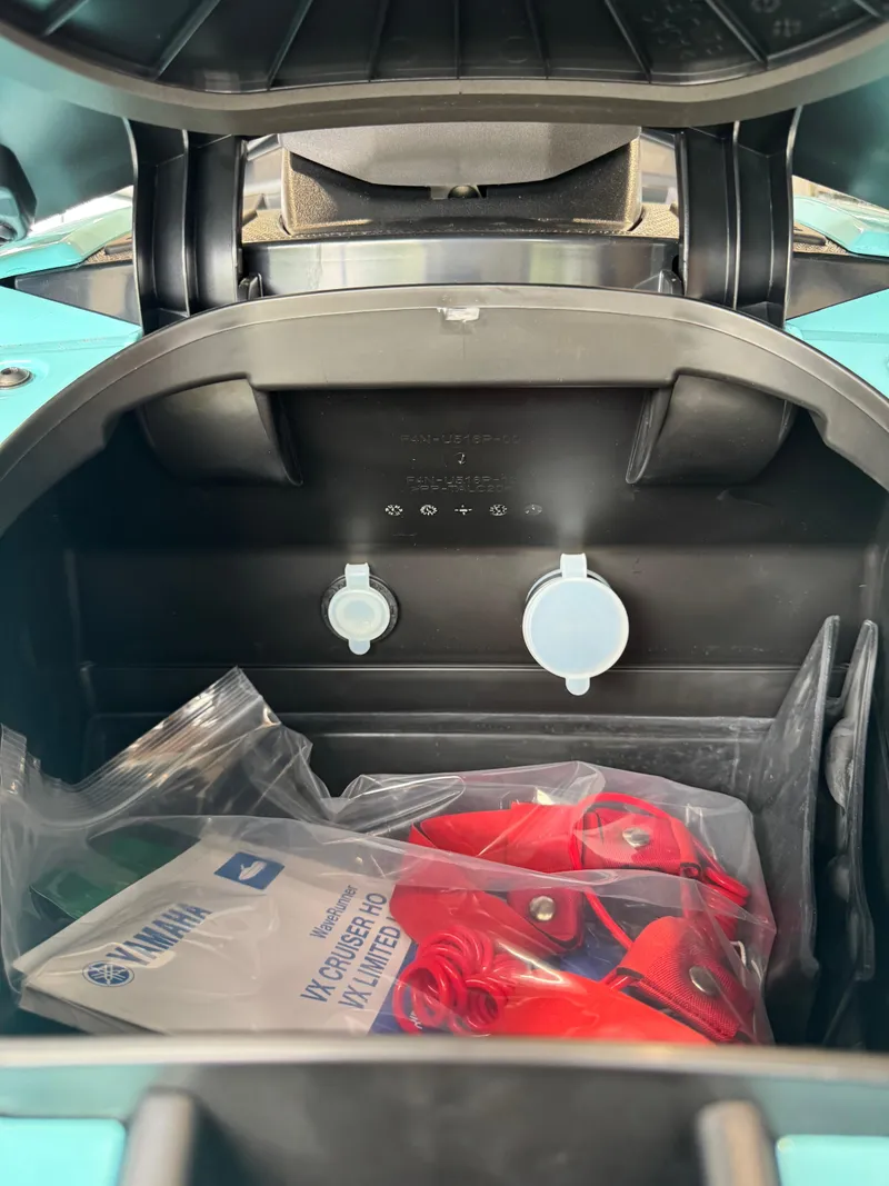 Slide: The Image of Storage compartment of 2025 Yamaha WaveRunner VX Limited HO with accessories. - 7