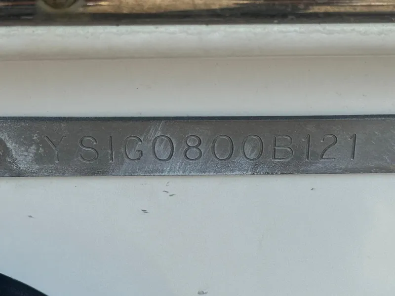 Slide: The Image of Hull identification number on a 2021 Sailfish 242 CC boat. - 30