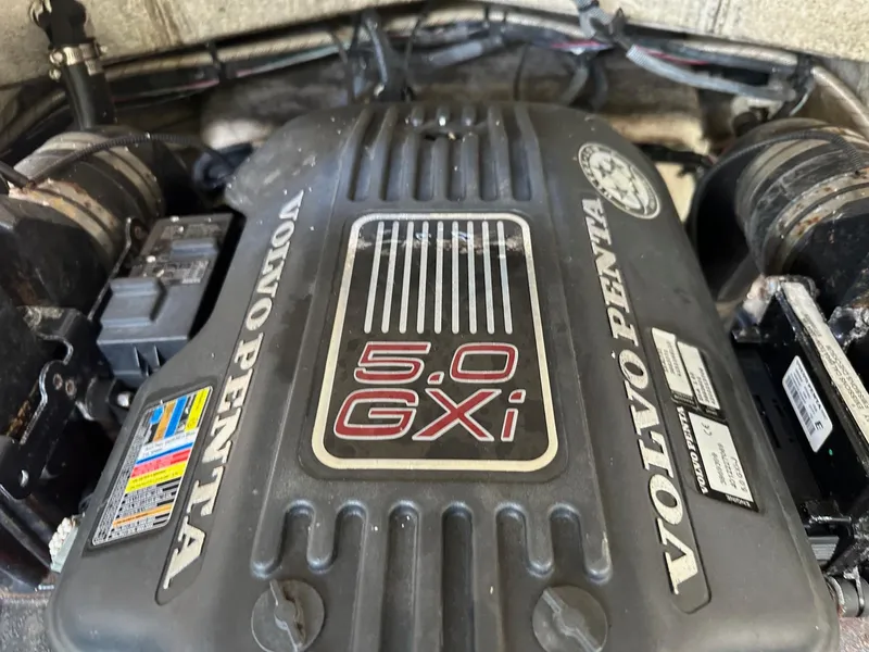 Slide: The Image of Volvo Penta 5.0 GXi engine in 2008 Regal 2250 Cuddy boat. - 12