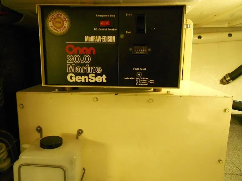 Slide: The Image of 20KW Onan generator - 65