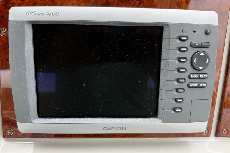 Slide: The Image of Garmin GPSmap 4208 on 2003 Formula 37 PC boat dashboard. - 30