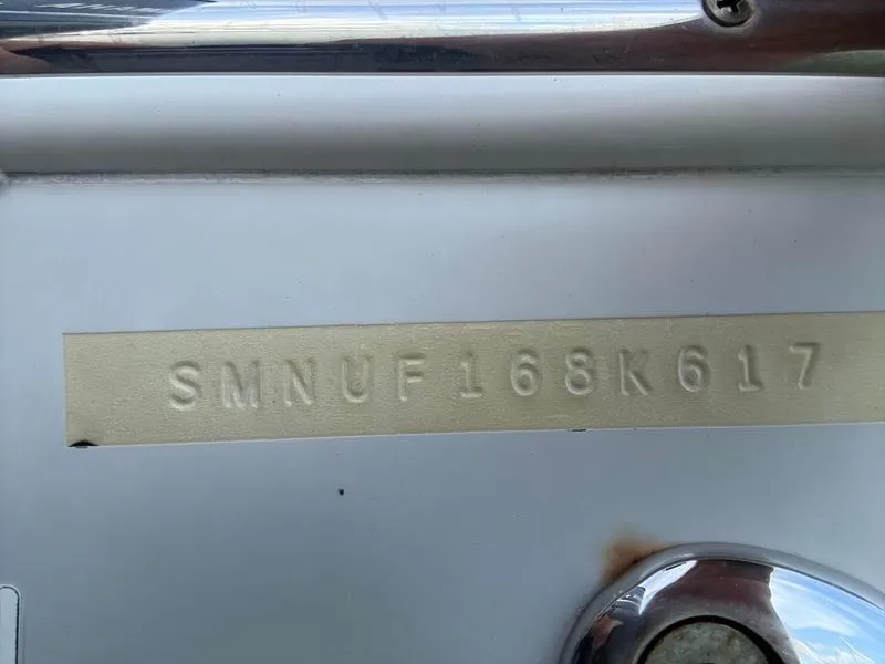 Slide: The Image of 2017 Sportsman Open 282 Center Console hull identification number. - 39