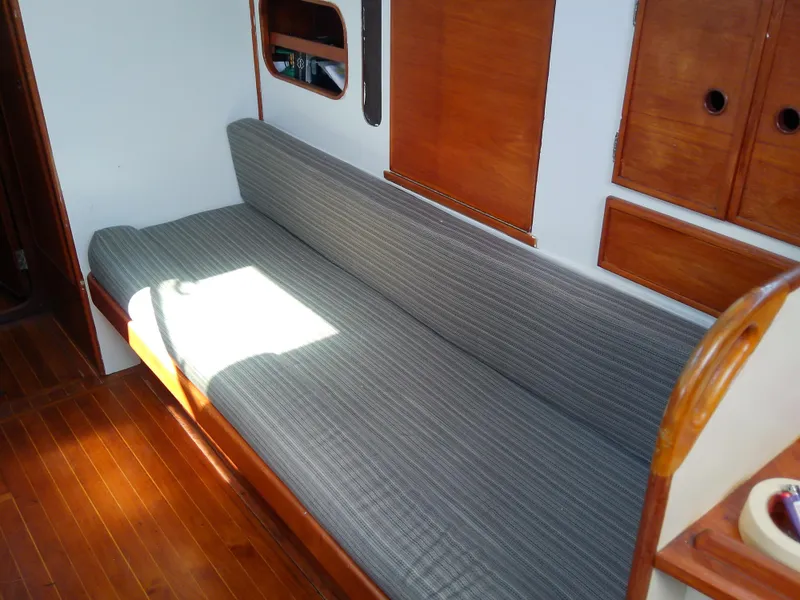 Slide: The Image of Engine room of a 1980 Whitby Yachts 42 with Lenmar Power. - 23