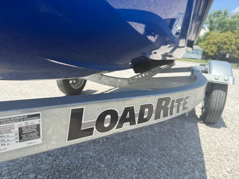 Slide: The Image of 2019 Yamaha WaveRunner EXR on Load Rite trailer, parked on gravel. - 4