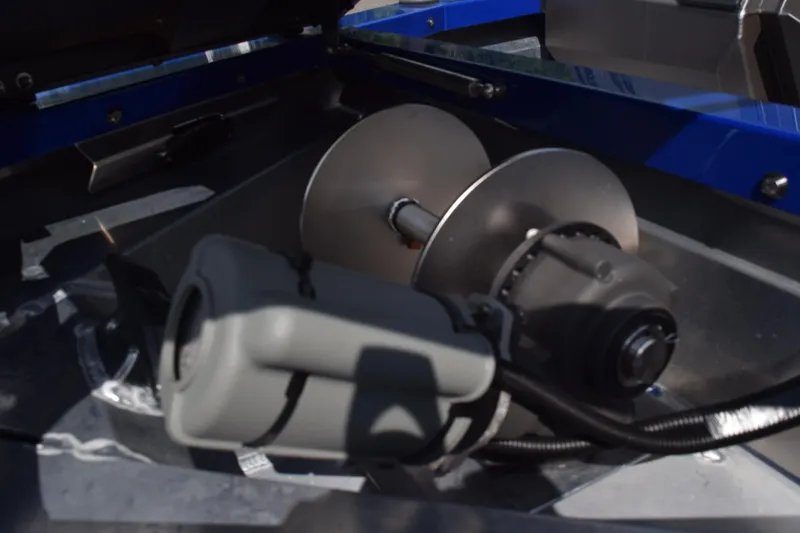 Slide: The Image of Close-up of Stabicraft 2050 Treker Profish 2026 boat component, featuring a mechanical part. - 4