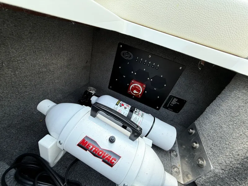 Slide: The Image of 2019 Cobalt CS23 interior with MetroVac equipment and control panel. - 33