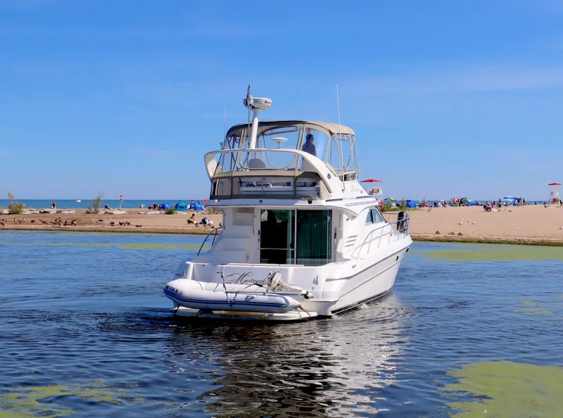 Slide: The Image of Sea Ray 400 Sedan Bridge 2001 - 54