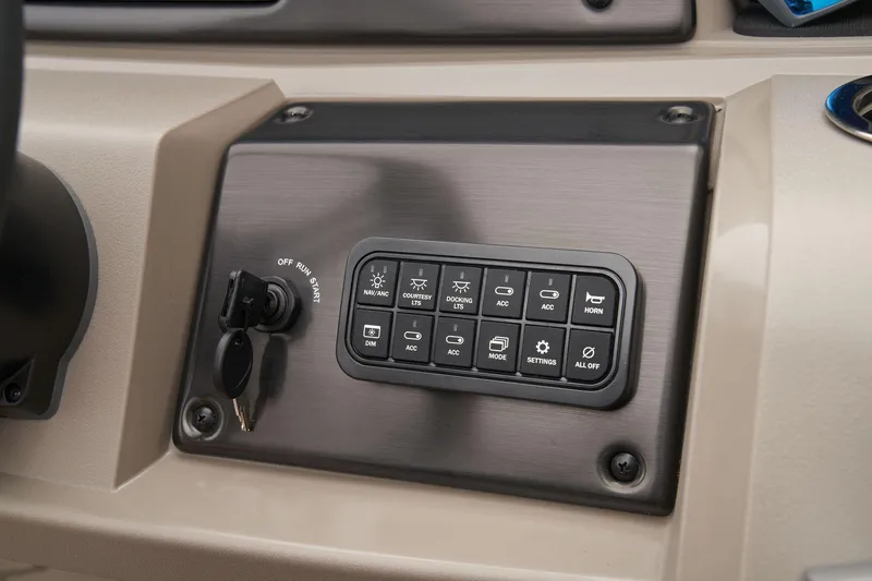 Slide: The Image of Manufacturer Provided Image: Manufacturer Provided Image: Sun Tracker Party Barge 22 RF DLX - 54