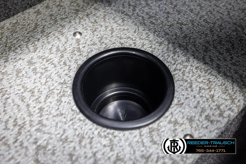 Slide: The Image of Cup holder on 2022 Crestliner 1850 FISHHAWK boat with textured flooring. - 38