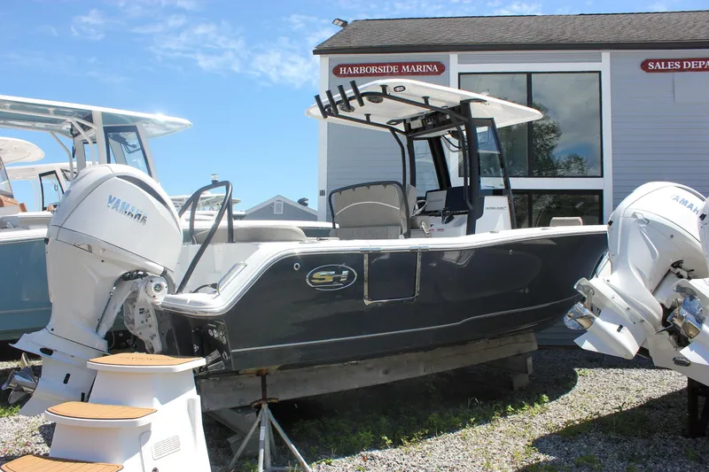 The Image of 2026 Sea Hunt Ultra 245 SE boat displayed at Harborside Marina. - 0