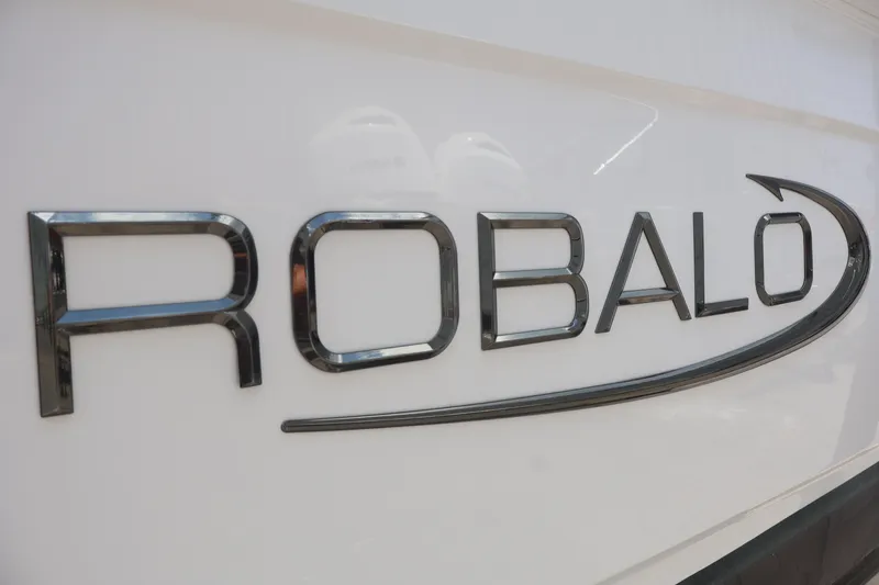 Slide: The Image of Robalo R222 Center Console 2022 logo on boat exterior. - 3