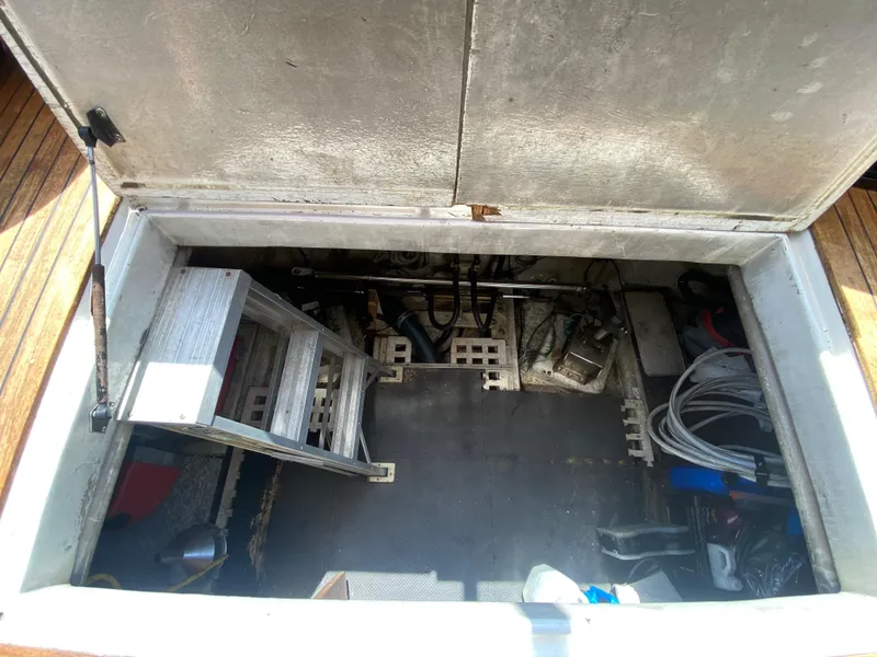 Slide: The Image of Lazerette access to engines - 103