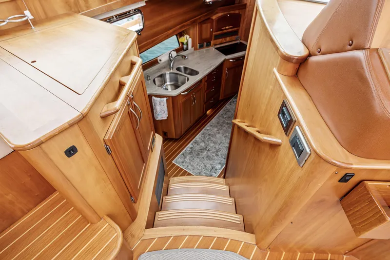 Slide: The Image of Steps To Galley And Two Staterooms - 36