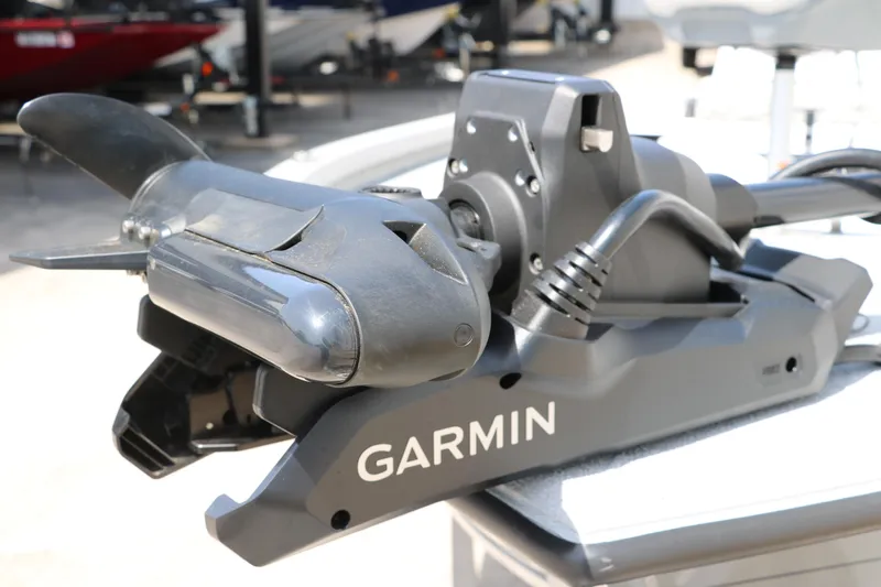 Slide: The Image of Garmin marine equipment on 2025 Vexus ACX 2000 boat, close-up view. - 7