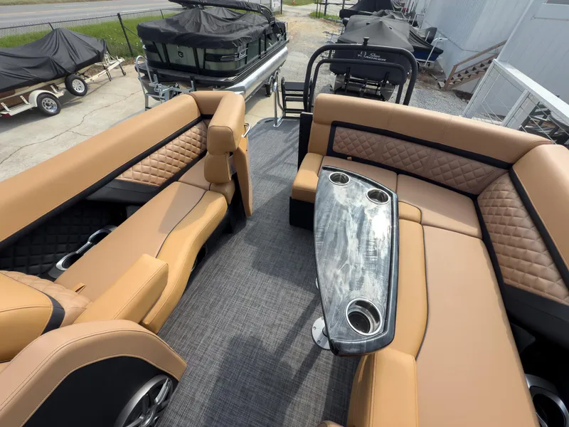 Slide: The Image of Godfrey Aquapatio 23'-25' Ultra Lounge Tritoon - 235 ULC 2026 - 68