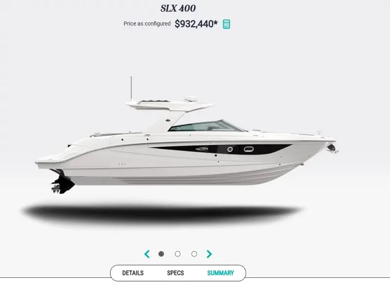The Image of Sea Ray SLX 400 2026 - 1