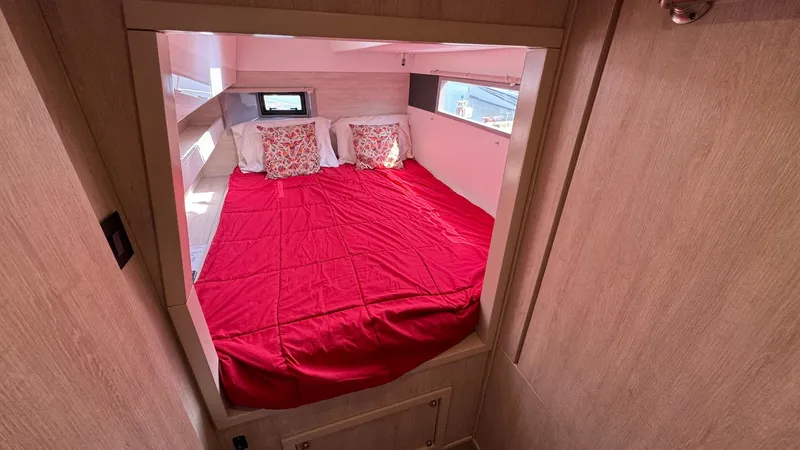 Slide: The Image of 2018 Leopard Power Cat Port Side Companionway - 34