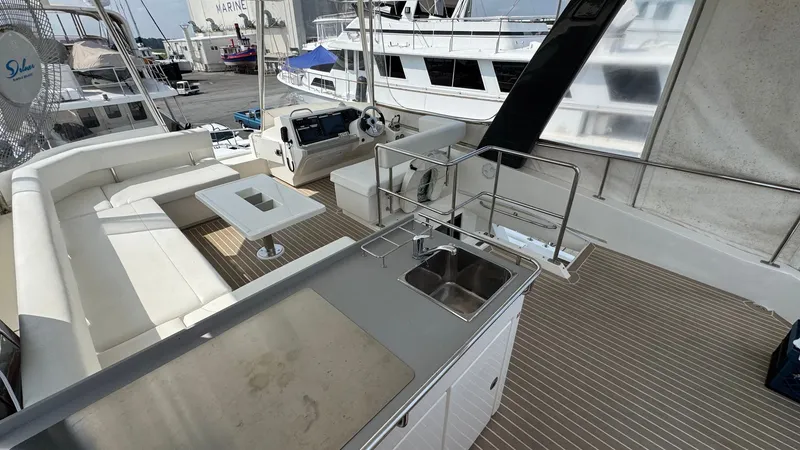 Slide: The Image of 2018 Leopard Power Cat Flybridge Helm - 58
