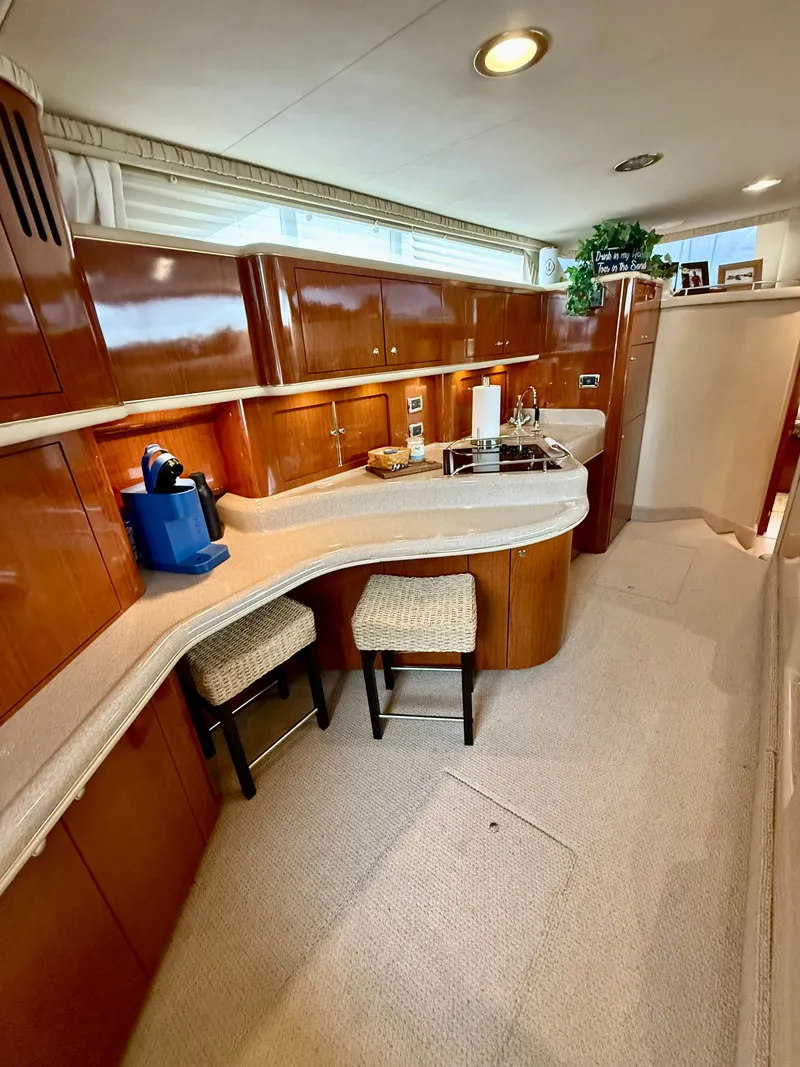 Slide: The Image of Sea Ray 450 Express Bridge 2002 - 14