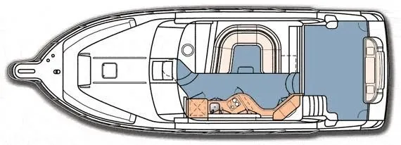 Slide: The Image of Sea Ray 450 Express Bridge 2002 - 29