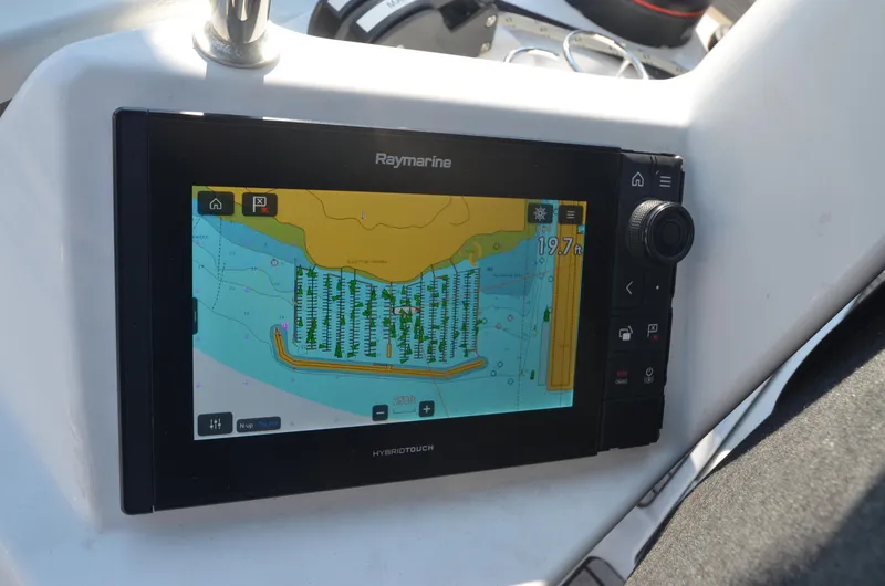 Slide: The Image of Raymarine navigation display on Jeanneau Sun Odyssey 440, 2021 model. - 50