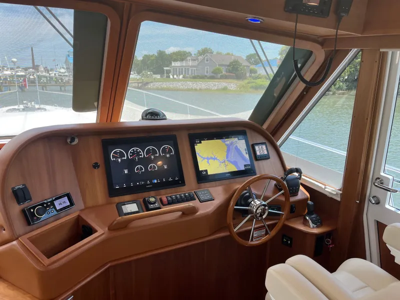 Slide: The Image of 2018 Sabre 48 "Legasea" Helm - 18