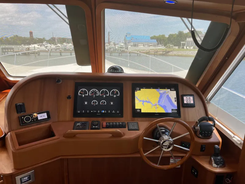 Slide: The Image of 2018 Sabre 48 "Legasea" Helm - 19