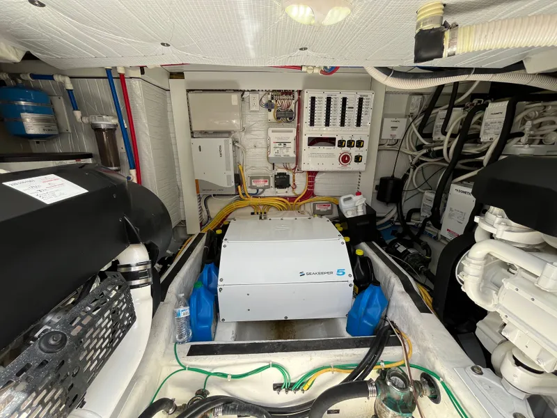 Slide: The Image of 2018 Sabre 48 "Legasea" Engine Room - 66