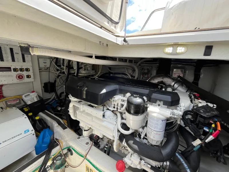 Slide: The Image of 2018 Sabre 48 "Legasea" Engine Room - 73
