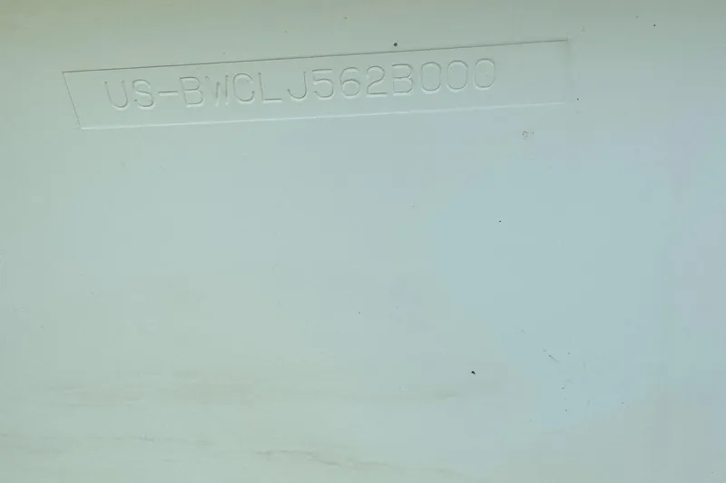Slide: The Image of Hull identification number on a 2000 Boston Whaler Sport 13 boat. - 8