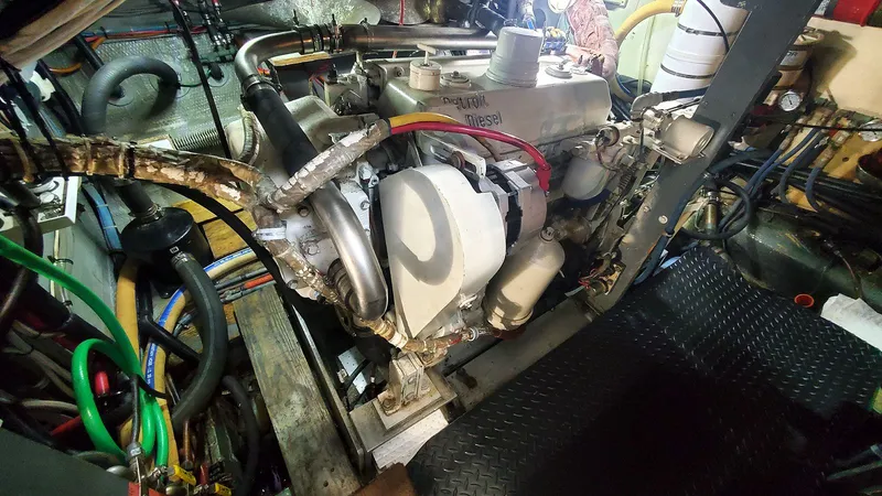 Slide: The Image of Starboard Main Engine Aft - 36