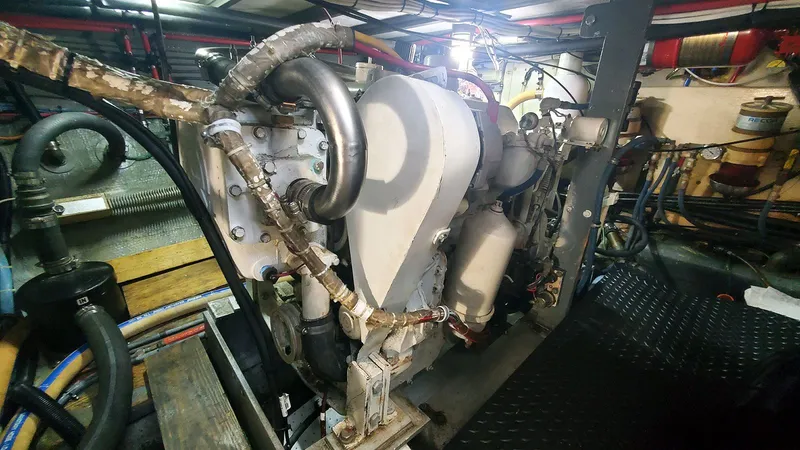 Slide: The Image of Starboard Main Engine Aft - 37