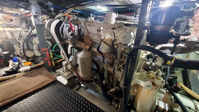 Slide: The Image of Starboard Main Engine Forward - 38