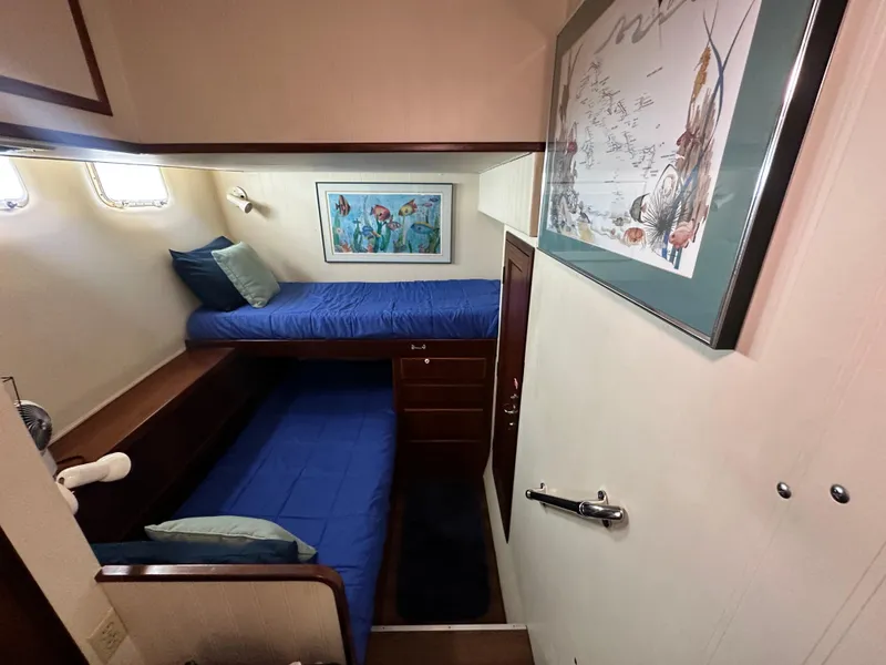 Slide: The Image of Hatteras 65 Convertible 1988 - 58